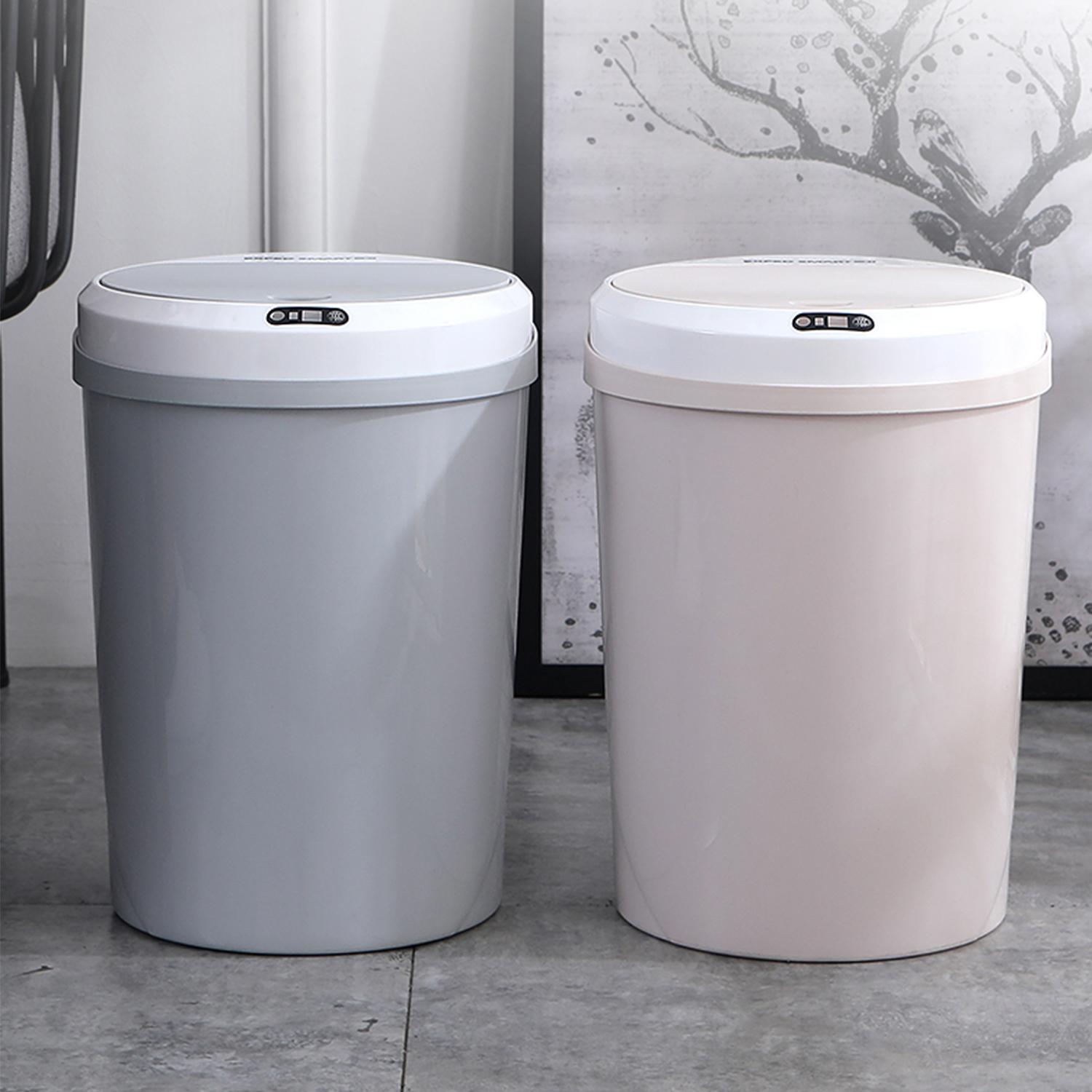 Thùng rác tự động Cảm biến chuyển động hồng ngoại có nắp đậy 12L