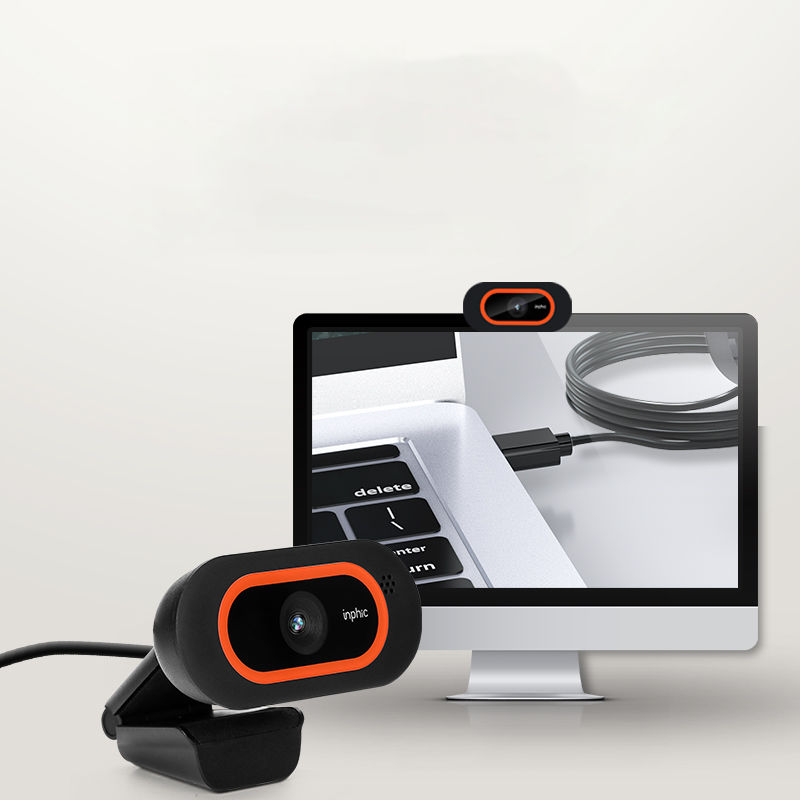 Máy quay video Webcam HD 480P-1080P INPHIC cho máy tính để bàn laptop lớp học hội nghị - Hàng chính hãng