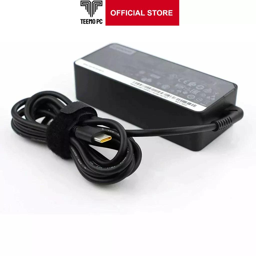 Sạc Tương Thích Cho Laptop Lenovo Thinkpad T490 T480 T470 E480 E490...X1 Carbon Yoga. Dành Lenovo Type C 20V-3.25A 65W TEEMO PC Hàng Nhập Khẩu