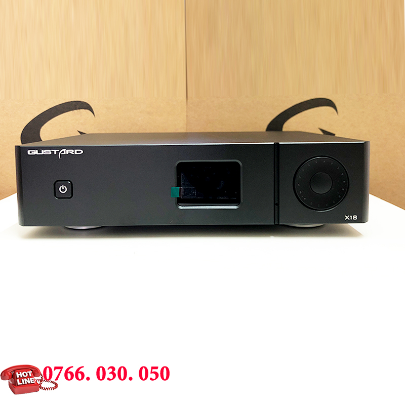 DAC MỚI GUSTARD-X18 CHÍP ES9038PRO MQA/DSD512-Hàng Chính Hãng