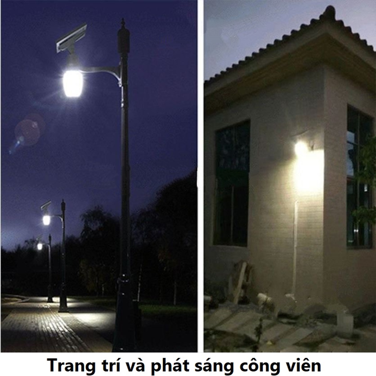 Đèn năng lượng mặt trời treo tường 6W - L2J