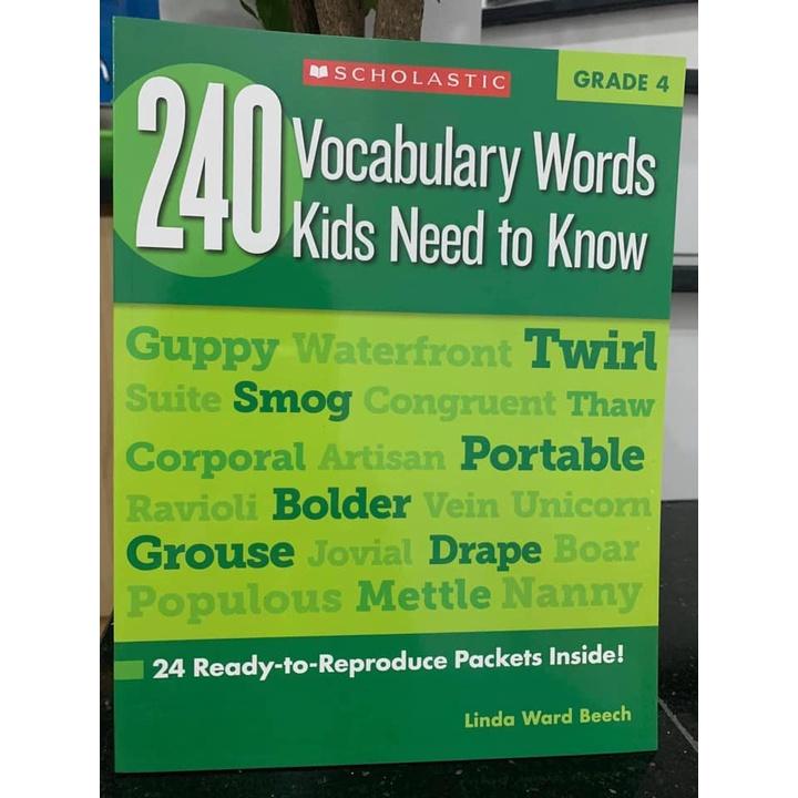 240 vocabulary words 6c nhập