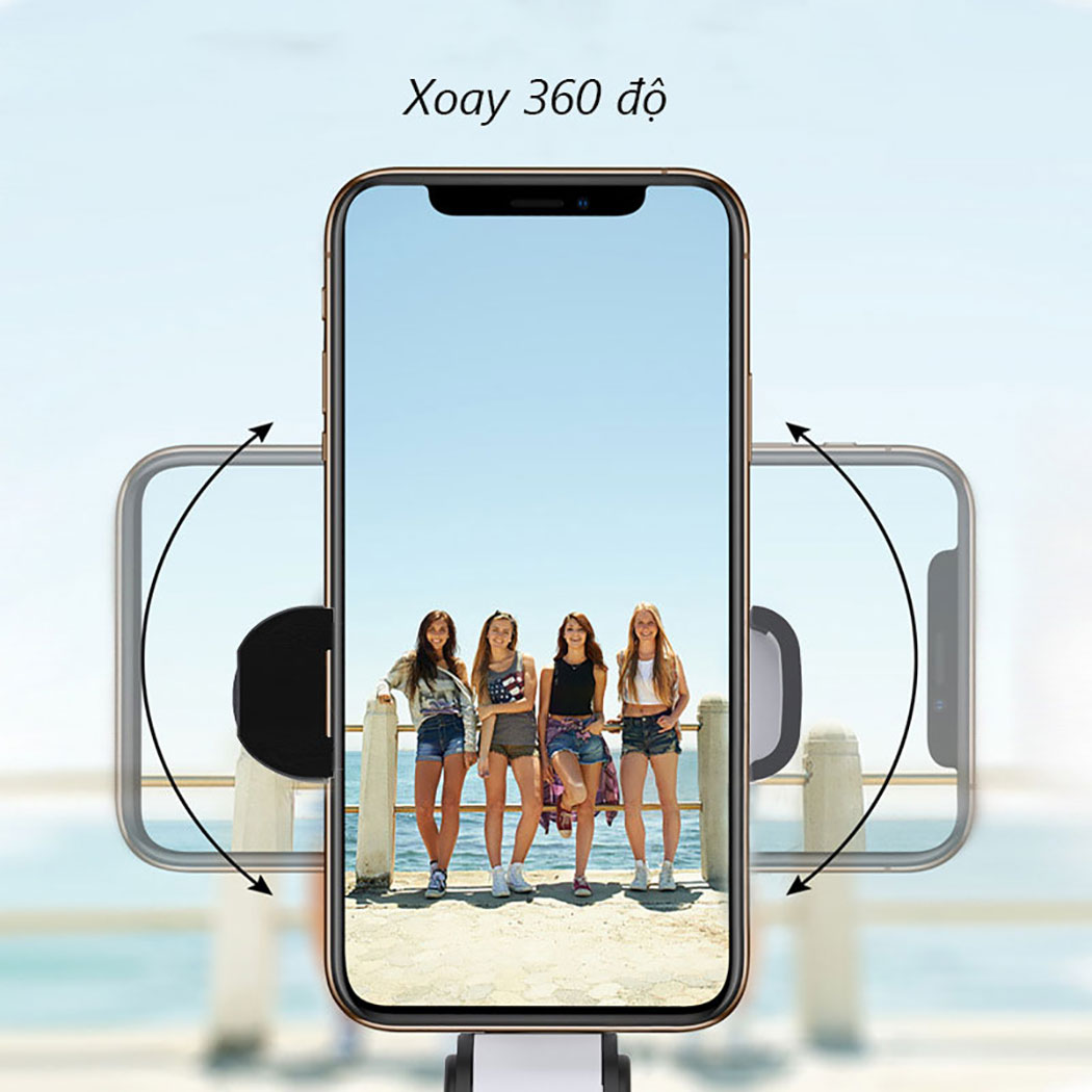 Gậy selfie 3 chân bluetooth XT-09 - Hàng Nhập Khẩu