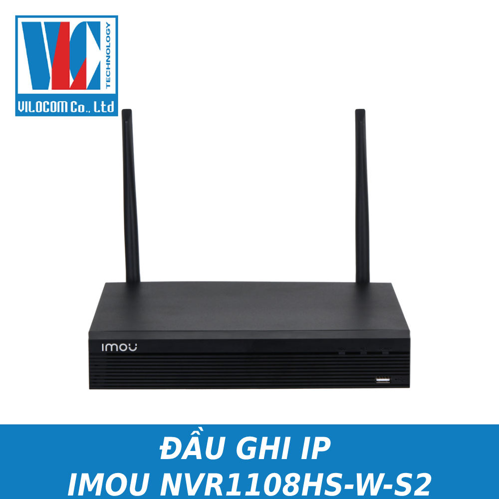 Đầu Ghi IP IMOU 8 Kênh NVR1108HS-W-S2 Và Đầu Ghi IP IMOU 4 Kênh NVR1104HS-W-S2 - Hàng chính hãng