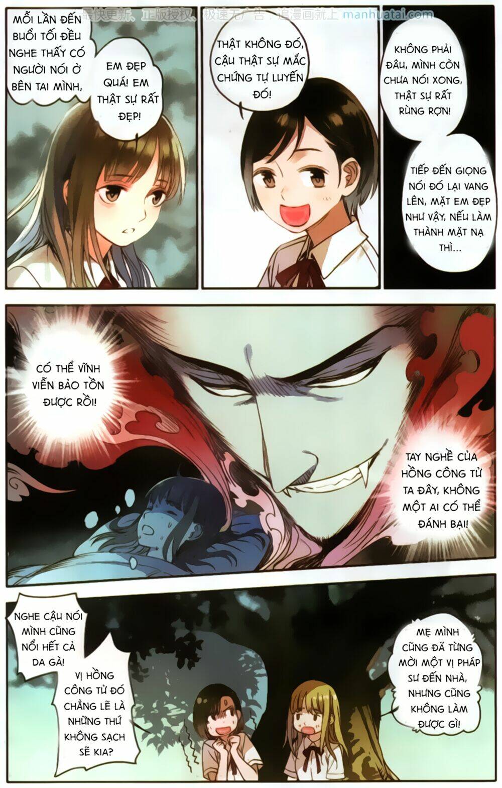 lệnh cấm nghị tộc 2 ẩn diện trấn chapter 6 23