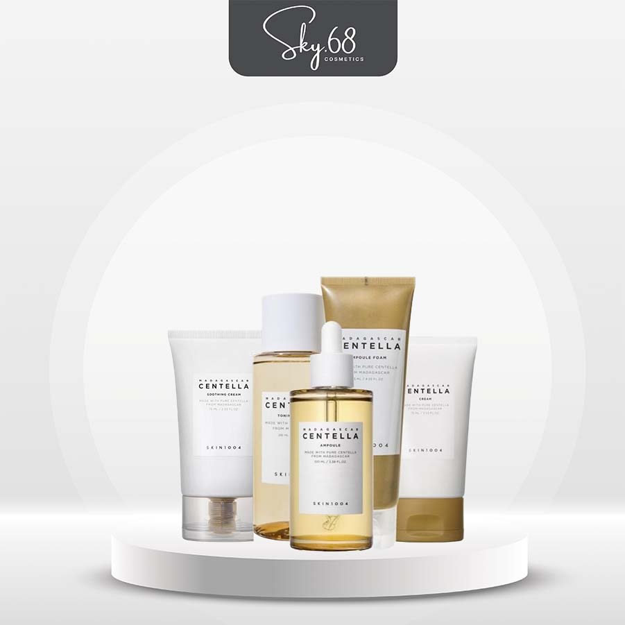 Bộ 5 SP Giảm Mụn, Làm Dịu Da Skin1004 Madagascar Centella