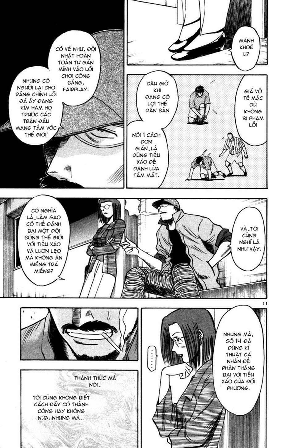 vũ điệu trên sân cỏ - fantasista chapter 66 11