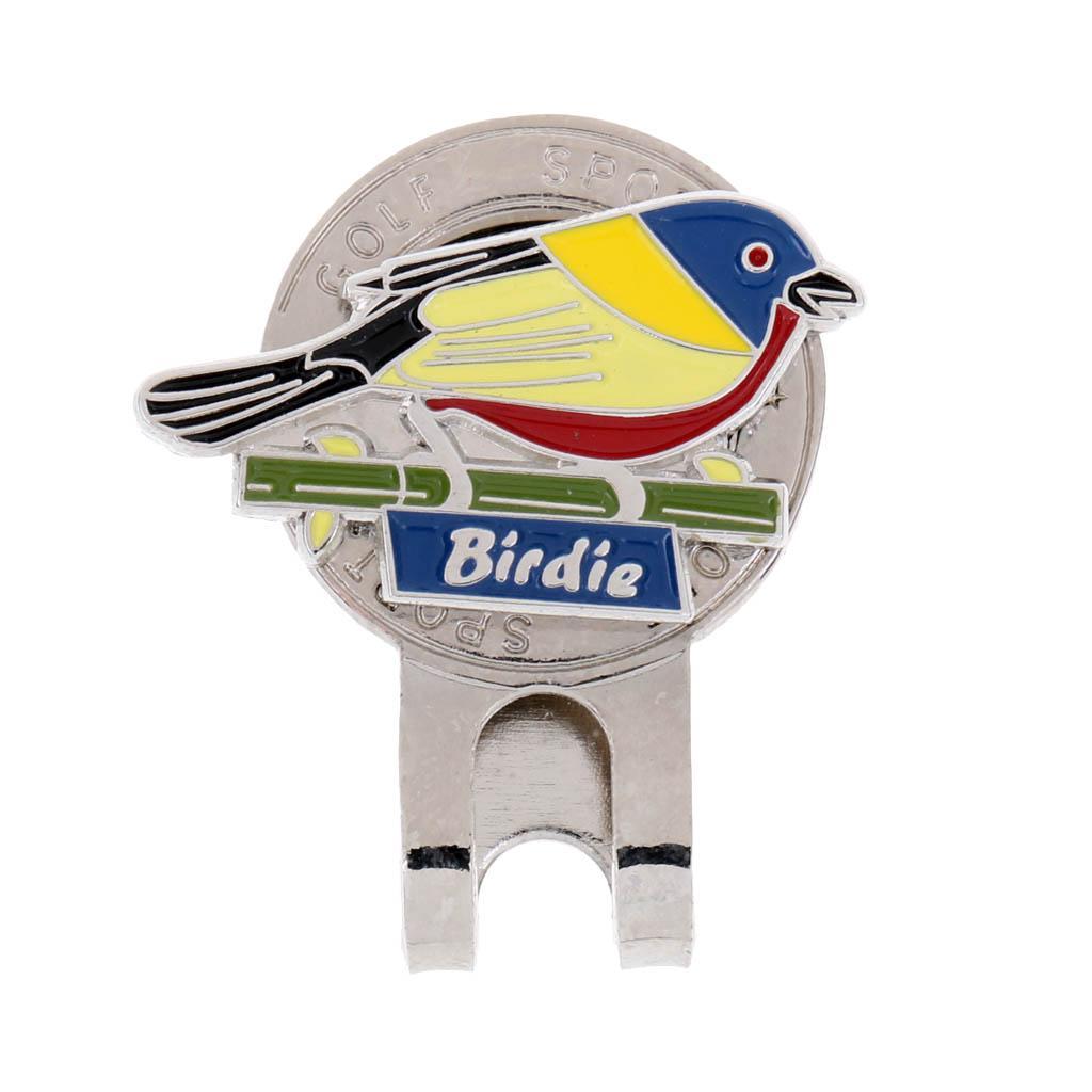 Hat Clip Golf Ball Marker Clip Onto Golf Cap Visor Gift