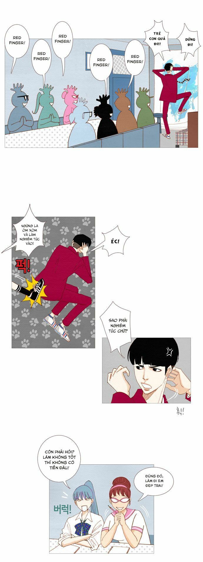 thánh thần trẻ trâu chapter 13 25