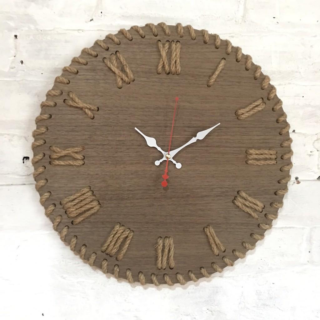 Đồng hồ gỗ treo tường độc đáo _ đồng hồ handmade
