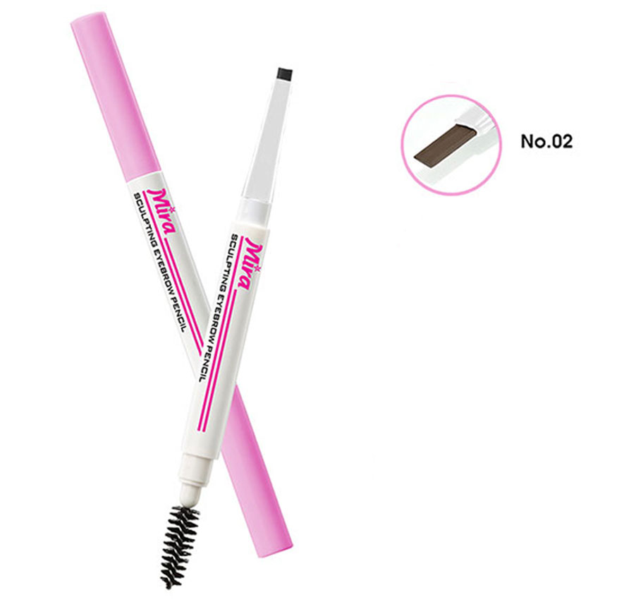 Bút Kẻ Mày Mira Sculpting Eyebrow Pencil B713- #2