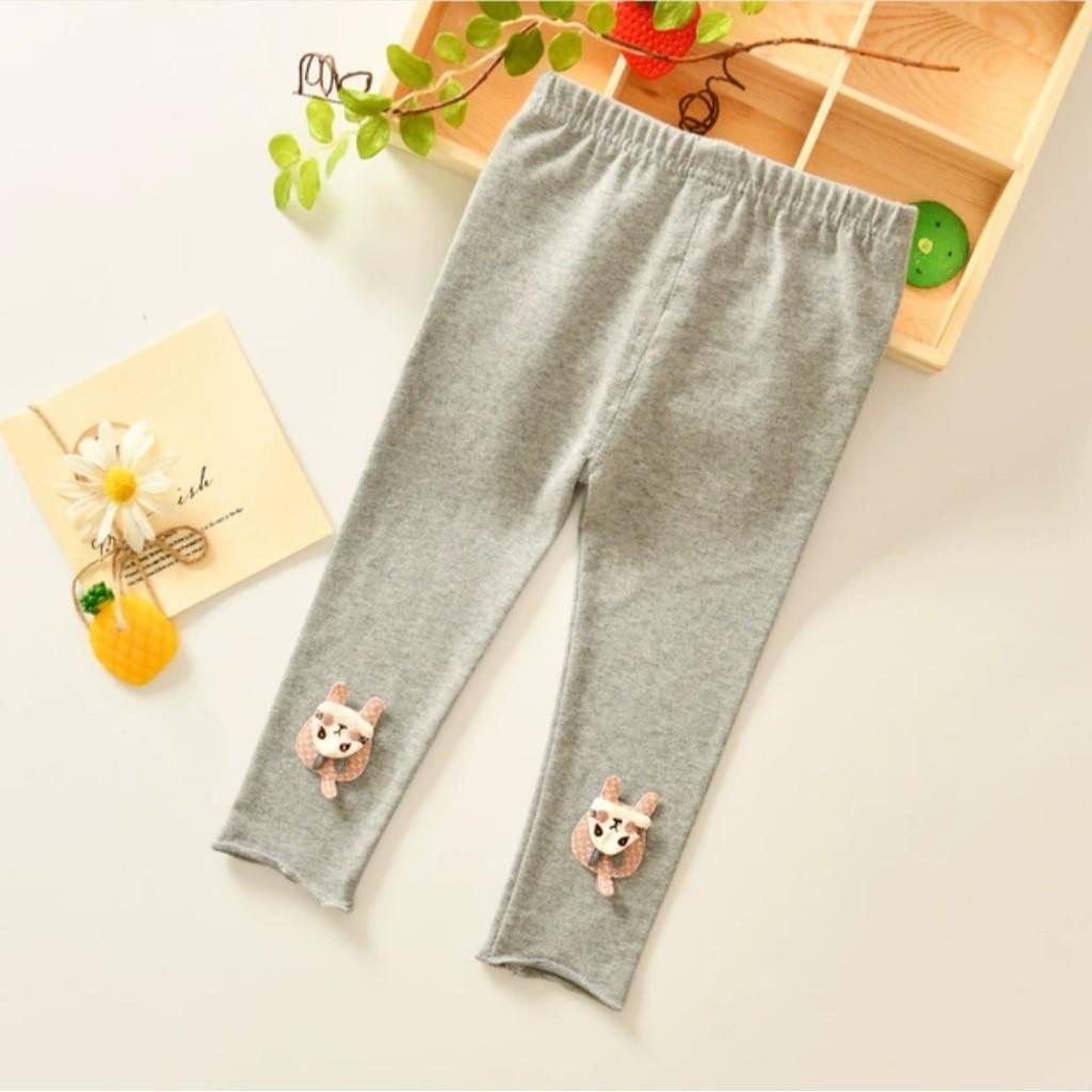  Quần legging thun ôm chất cotton mềm mịn cho bé gái mặc thu đông cực đẹp