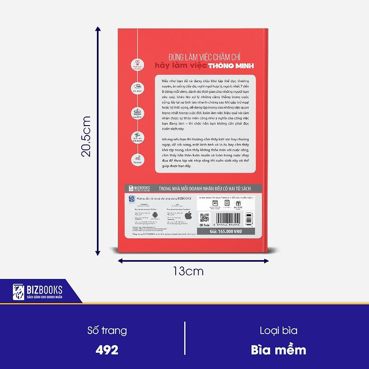 BIZBOOKS - Sách Đừng Làm Việc Chăm Chỉ, Hãy Làm Việc Thông Minh - MinhAnBooks