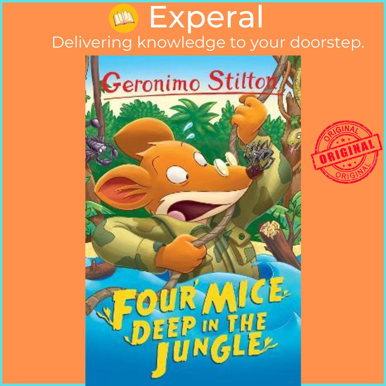 Sách - Four Mice Deep in the Jungle by Geronimo Stilton