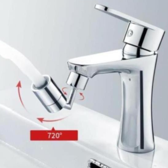Đầu Nối Vòi Nước Thông Minh Xoay 720 Độ Tăng Áp Inox V720