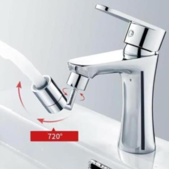 Đầu Nối Vòi Nước Thông Minh Xoay 720 Độ Tăng Áp Inox  V720