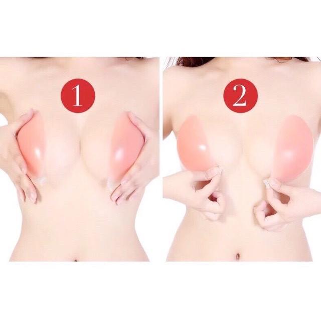 Áo Dán Nâng Ngực Cài Trước Silicon ️ ️ Dán Nâng Ngực Silicon D4949