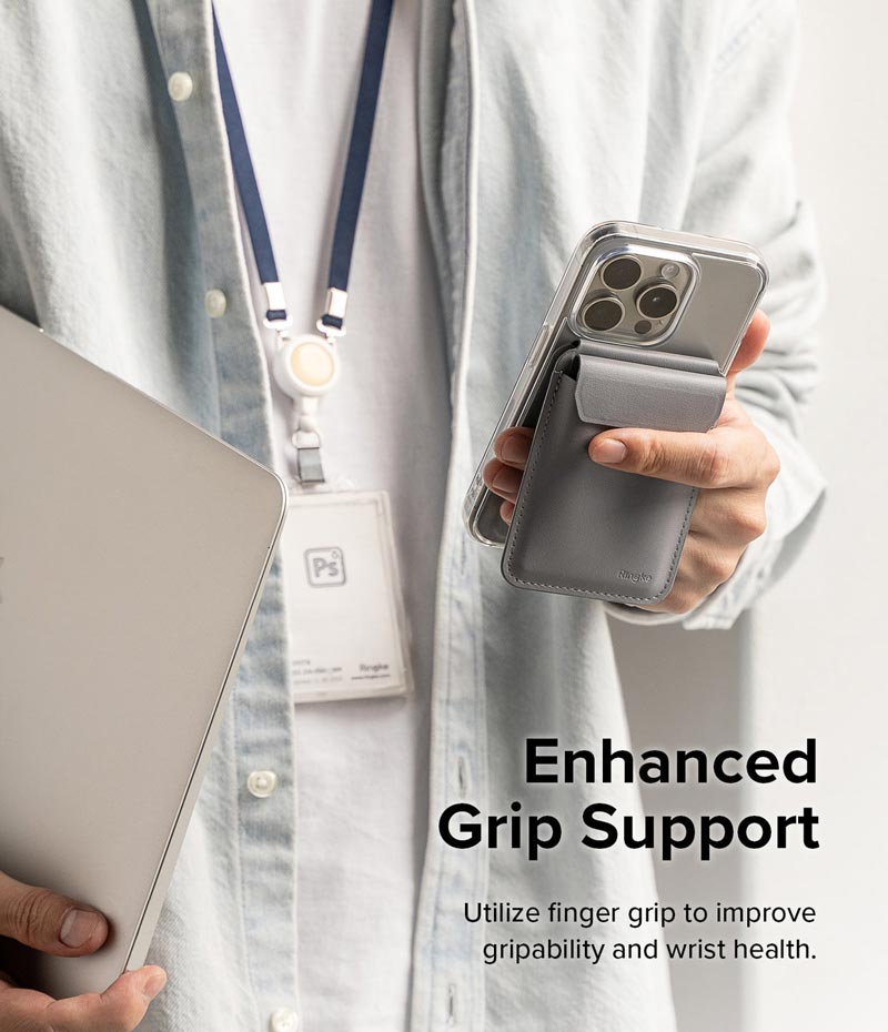Ví kiêm giá đỡ RINGKE Stand Wallet / Pocket Magnetic - Hàng Chính Hãng