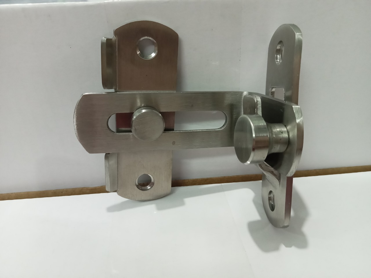 Chốt cửa inox 304 chữ L Góc vuông 90 độ