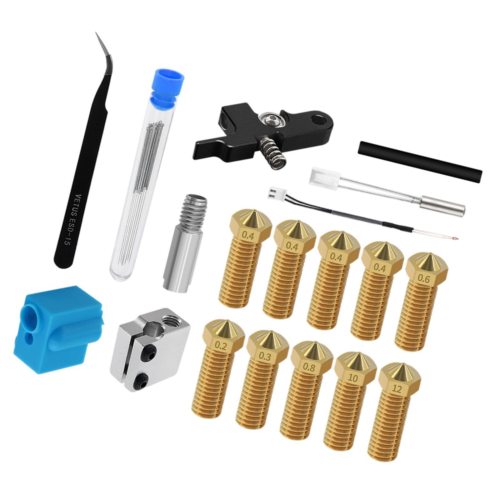 3D Printer Extruder   Heating Aluminum Block Thermistor - Combo A, Multi