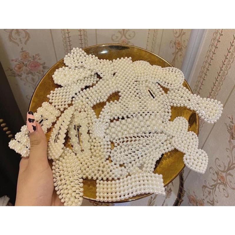 Set 20 chiếc kẹp tóc ngọc trai nhân tạo Hàn Quốc siêu xinh