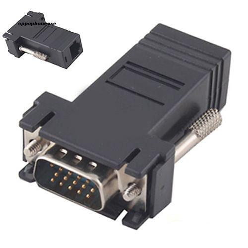 Bộ chuyển đổi kéo dài VGA to LAN - 30M Cat-5e/6e