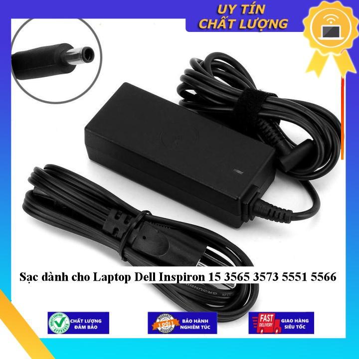 Sạc dùng cho Laptop Dell Inspiron 15 3565 3573 5551 5566 - Hàng Nhập Khẩu New Seal