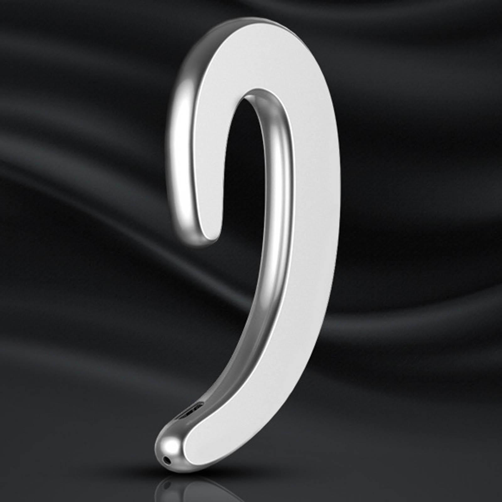 Ear Hook Bluetooth Earphone Bone Conduction Lightweight Wireless Headset for Mountaineering