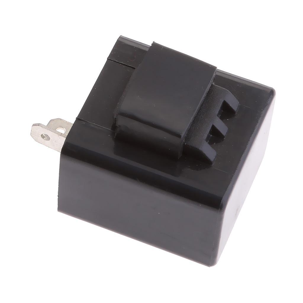 3-4pack Motorcycle 2 Pin Speed Adjustable LED Indicator Flasher Relay Resistor