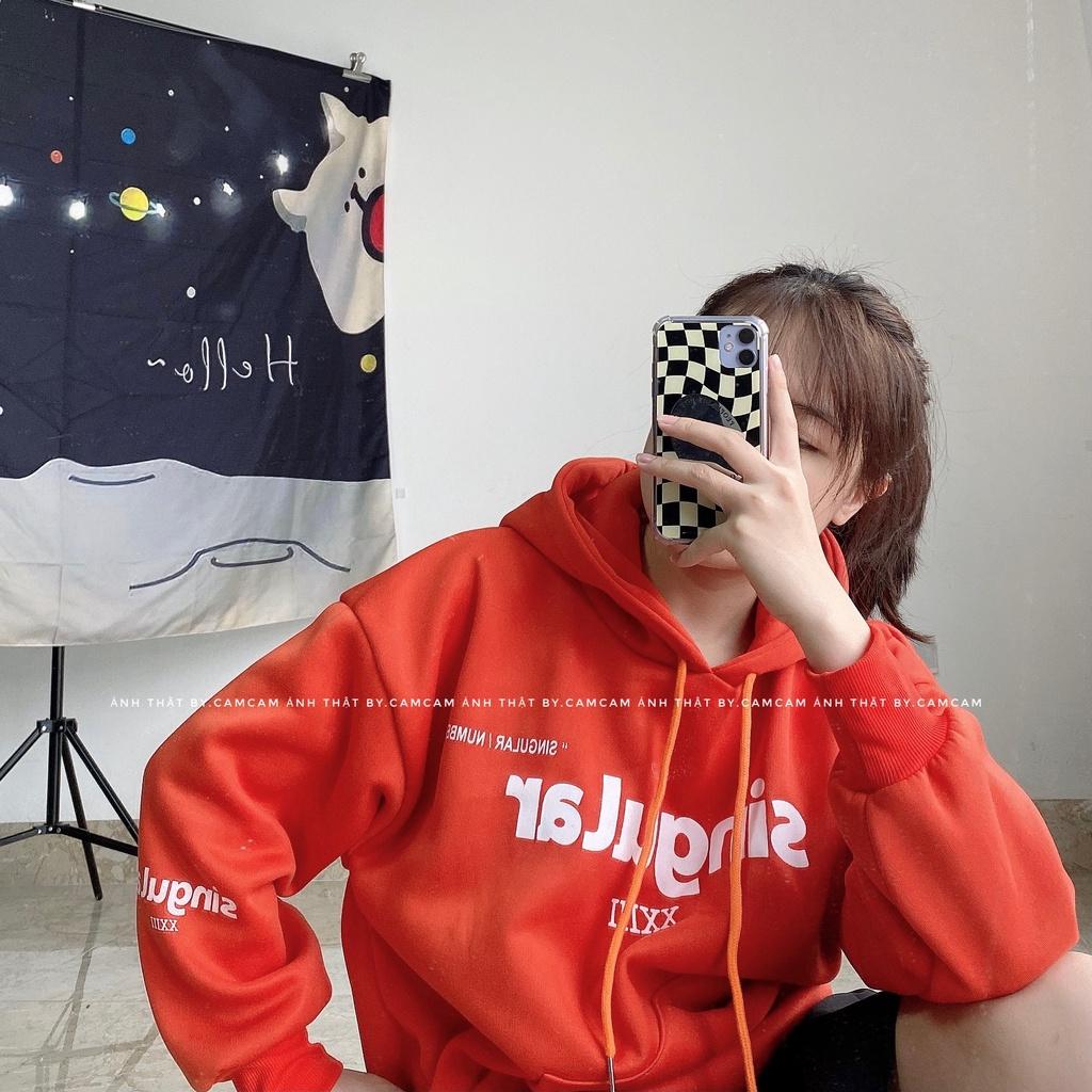 Áo Nỉ Hoodie SINGULAR , áo nỉ bông nam nữ Hot Trending Taobao