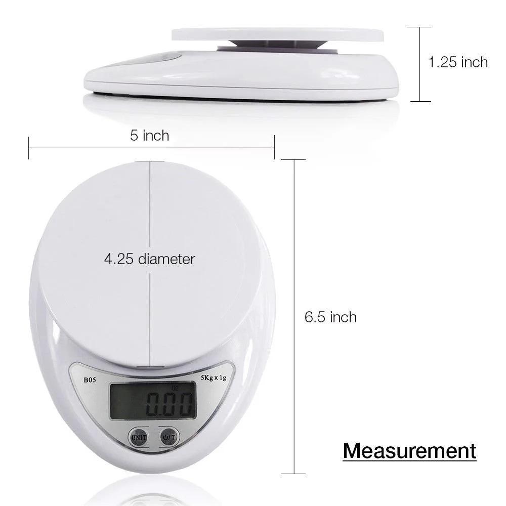 [Giá hủy diệt] Cân Tiểu Ly Điện Tử Electronic Kitchen Scale [Dahamart - Siêu Thị Ăn Dặm]