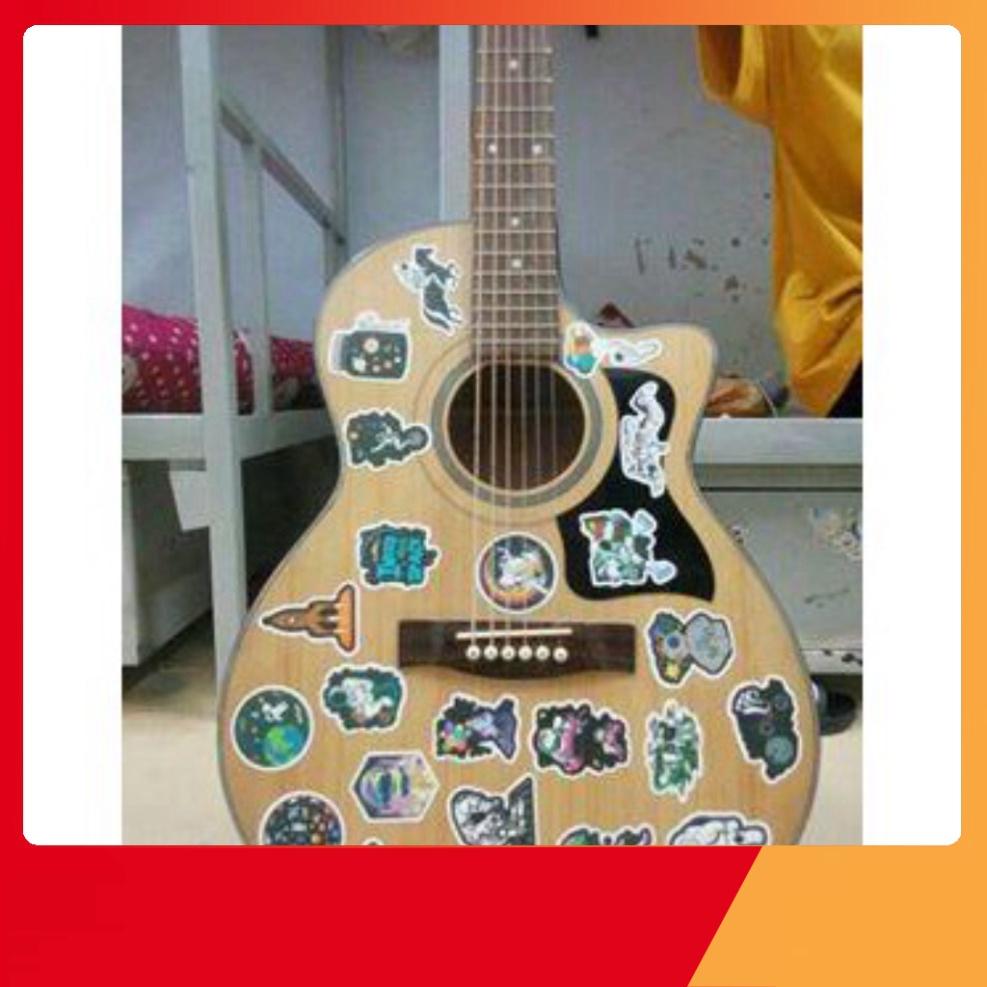 Bộ 50 sticker đen và trắng black white stickers HarrLey Daavidson tô điểm Vali Laptop Mũ bảo đảm xe gắn máy xe