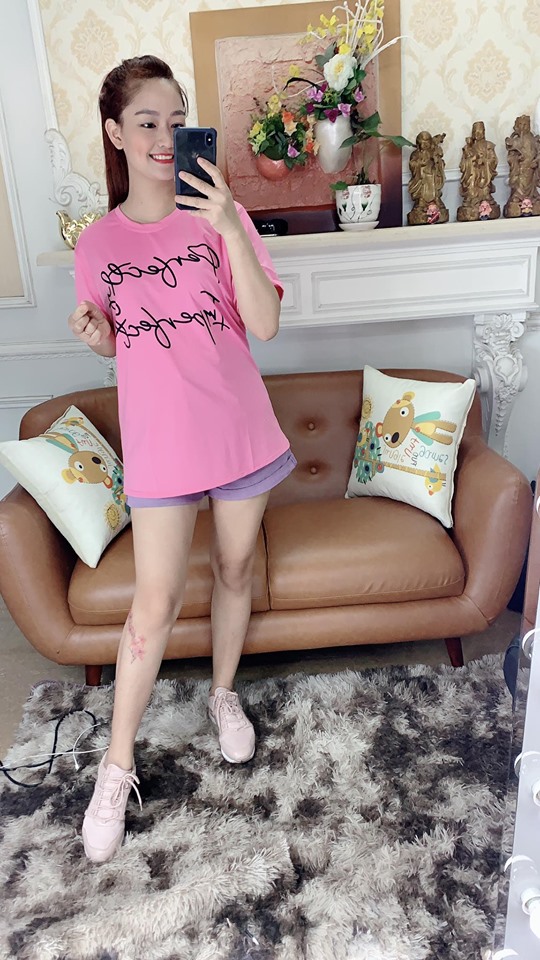 Áo phông phom rộng chất cotton mịn