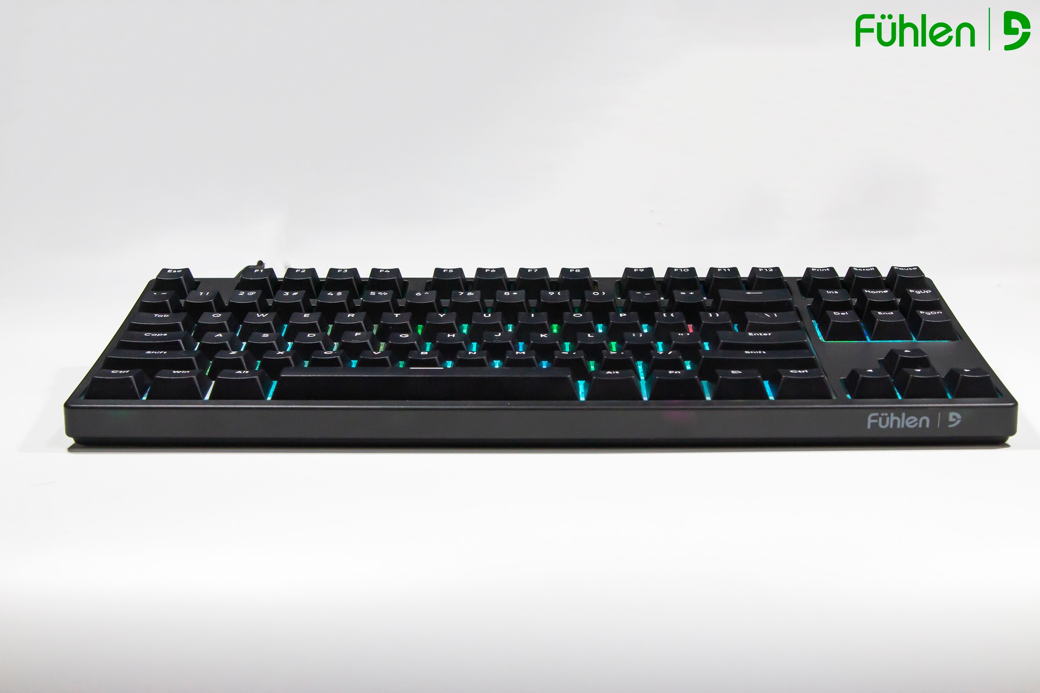Bàn phím cơ gaming Fuhlen CK87S red switch, hot swap, led RGB, chỉnh app- Hàng chính hãng