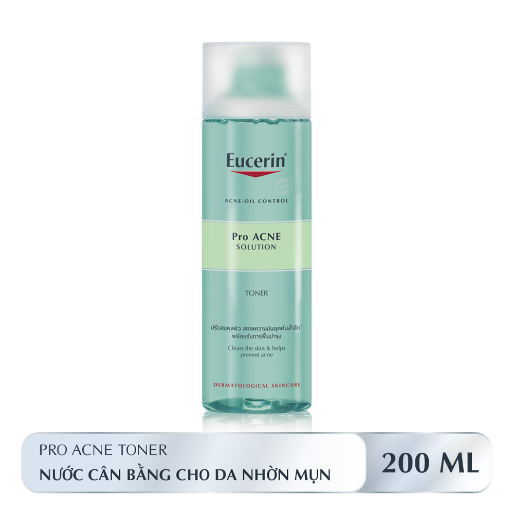 Nước Cân Bằng Eucerin Cho Da Nhờn Mụn Pro Acne 200ml