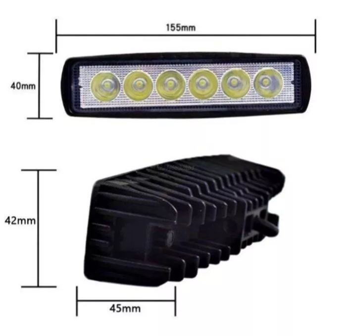 Đèn trợ sáng L6 mini siêu sáng cho xe máy và ô tô ánh sáng xa hàng bao chất lượng