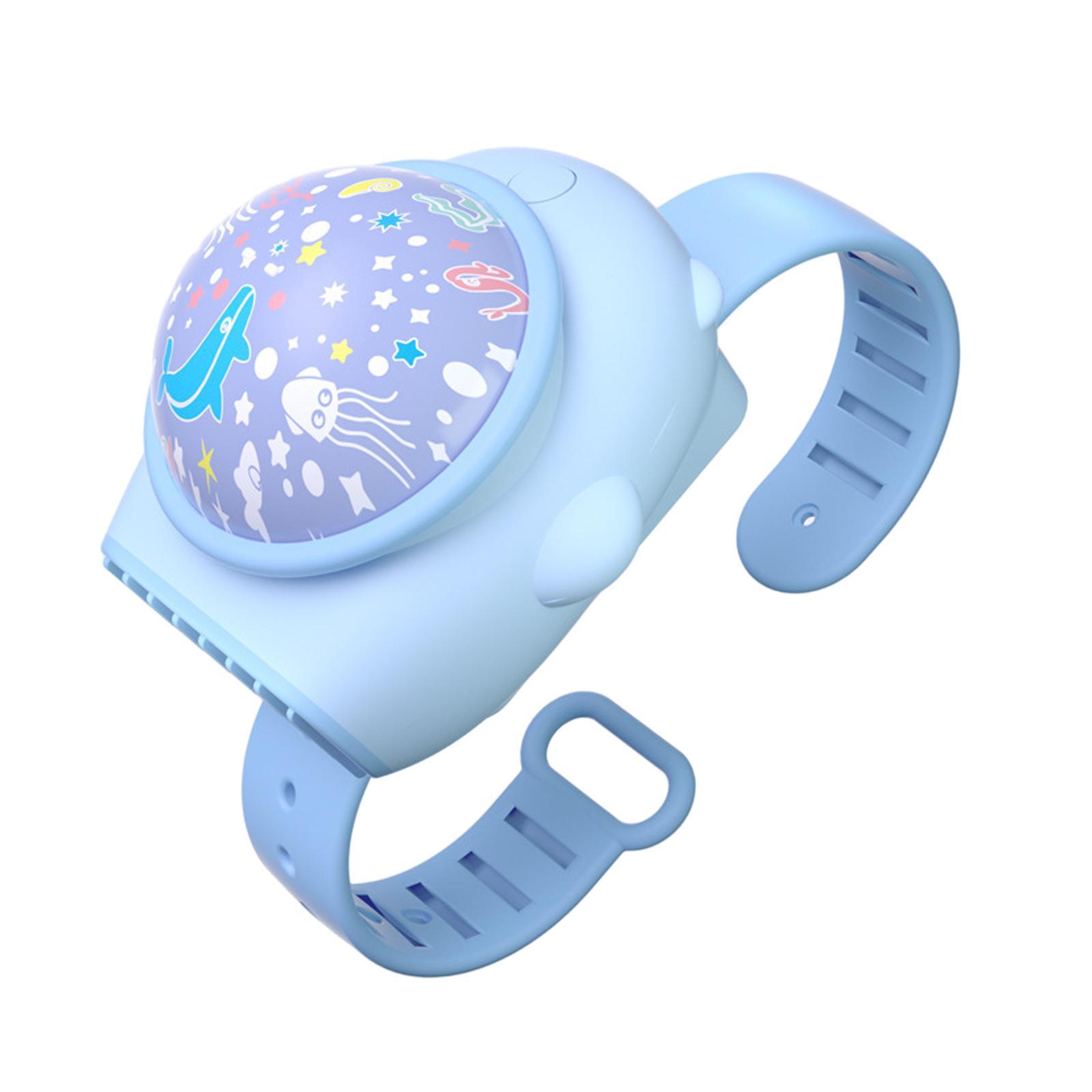 Wrist Watch Fan Folding USB Rechargeable Personal Hand Fan for Office Activities