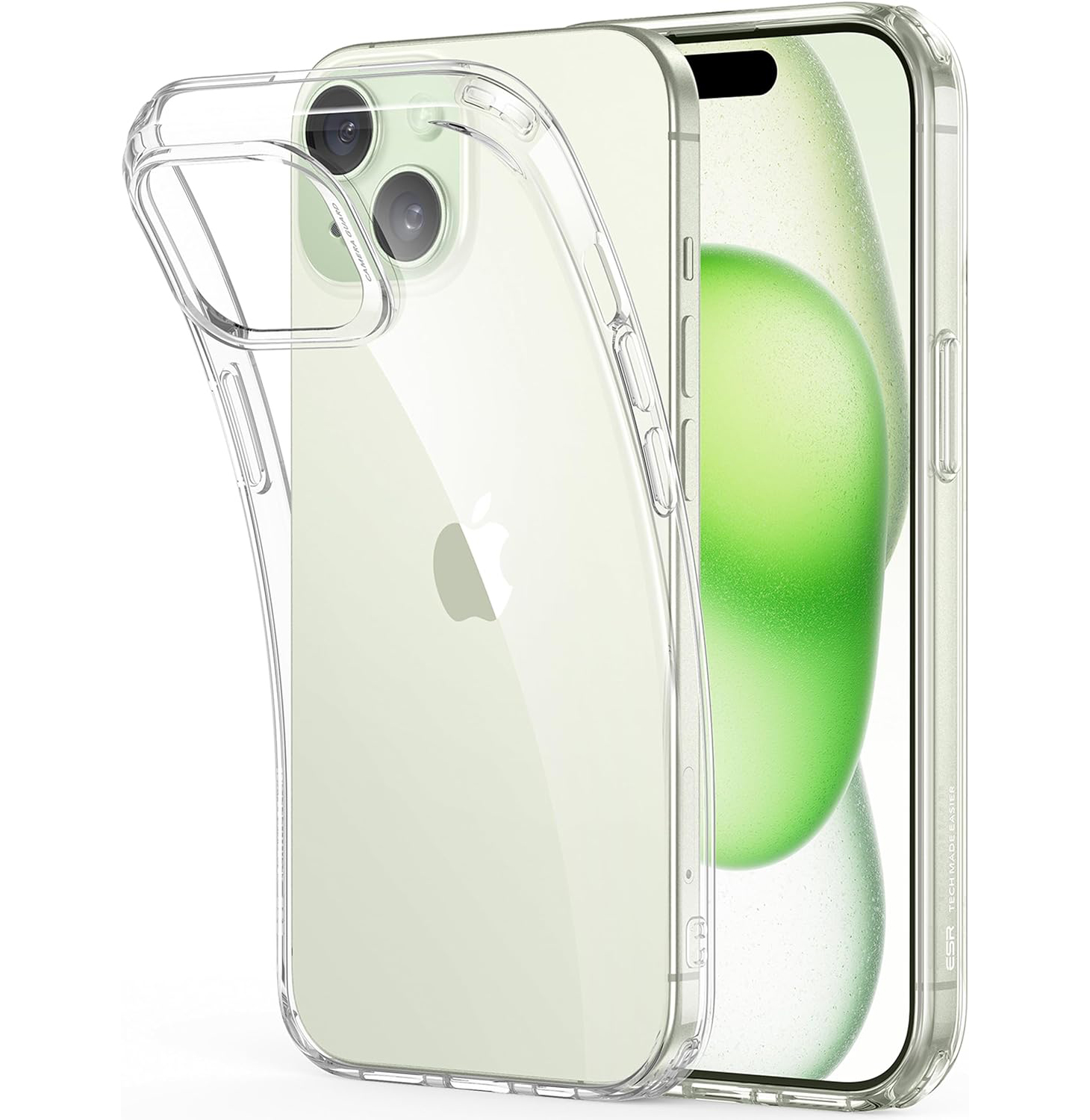 Ốp Lưng cho iPhone 15 / iPhone 15 Plus / iPhone 15 Pro / iPhone 15 Pro Max ESR Zero Clear Case - Hàng Chính Hãng