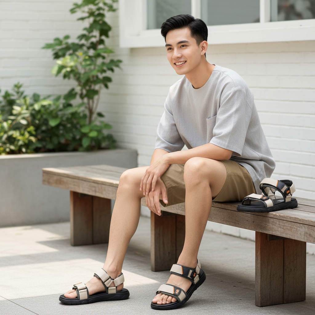 Sandal Biti's Helio nam  (size 38-43)