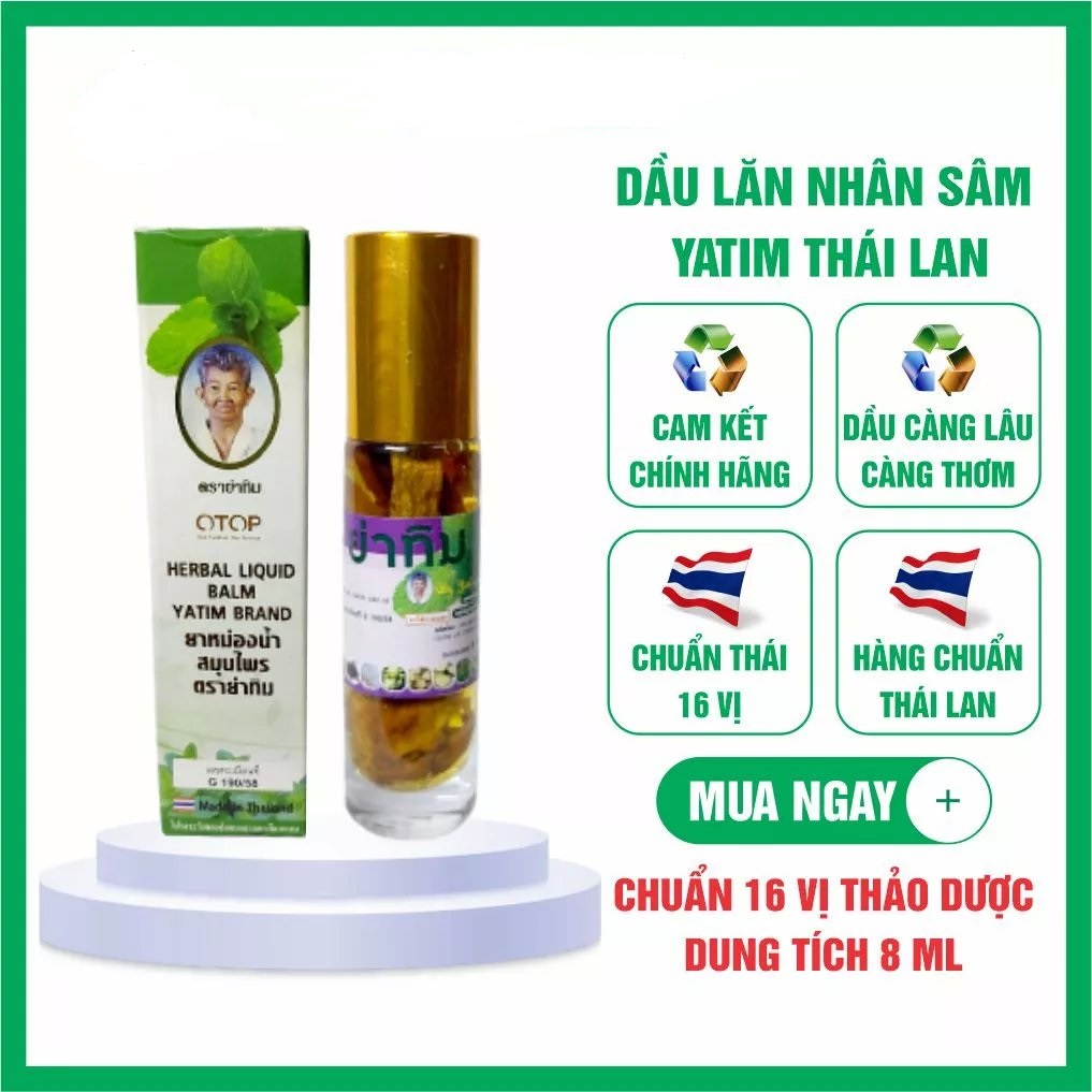 Dầu lăn Yatim 16 vị