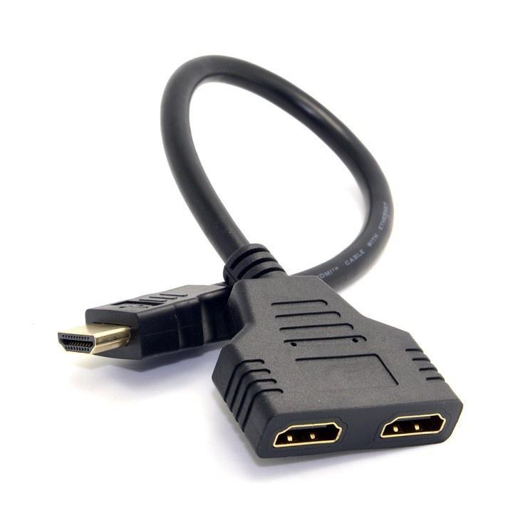 Cáp Chia Tín Hiệu HDMI 1 Ra 2 Đầu