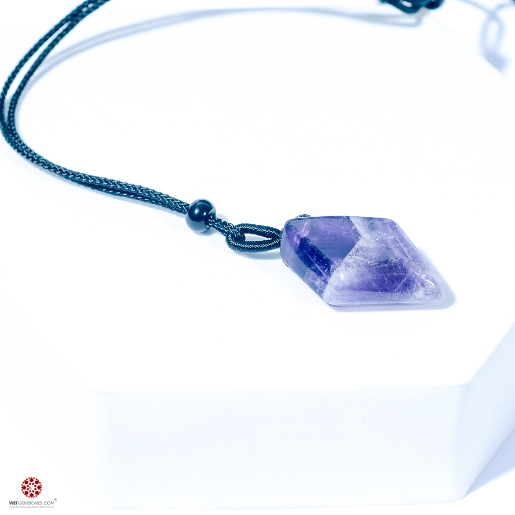 Mặt dây chuyền Thạch Anh Tím - Đem lại may mắn, bình an - Hợp mệnh Hỏa, Thổ | VietGemstones