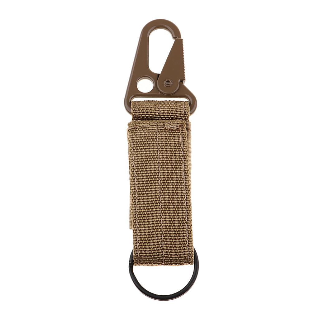 Key Hook Webbing Buckle Belt Carabiner Clip