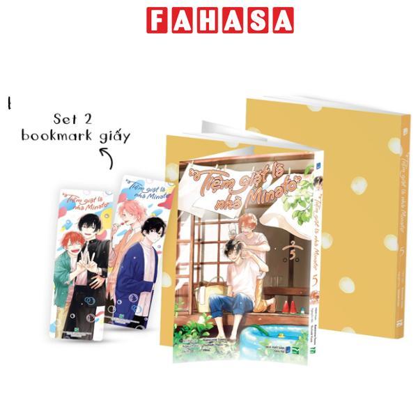 Sách - Tiệm Giặt Là Nhà Minato - Tập 5 - Bản Đặc Biệt - Tặng Kèm Set 2 Bookmark Giấy