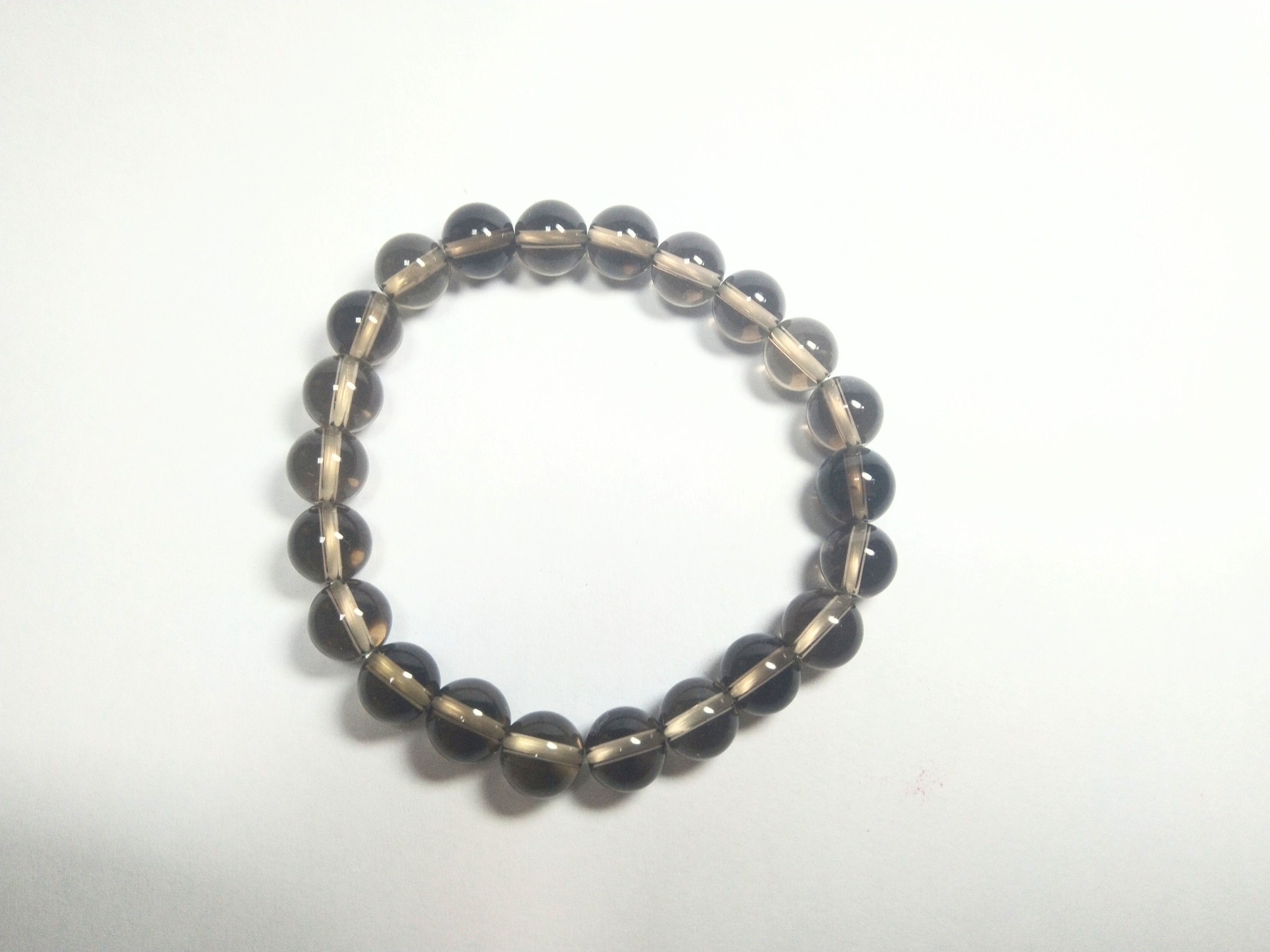 Vòng tay thạch anh khói nâu thiên nhiên - 47