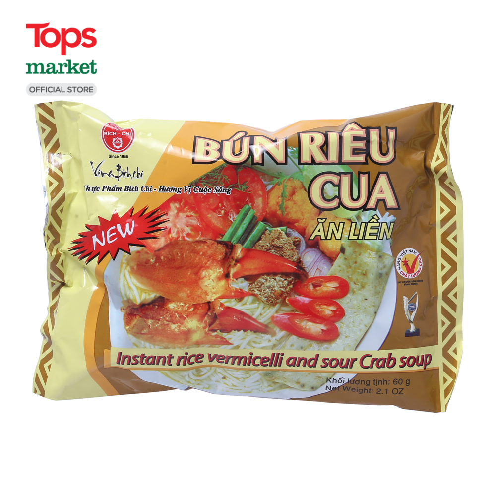 Bún Riêu Cua Vina Bích Chi 60G