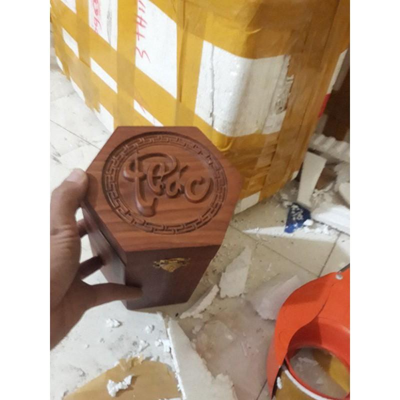 Hộp đựng chè gỗ hương