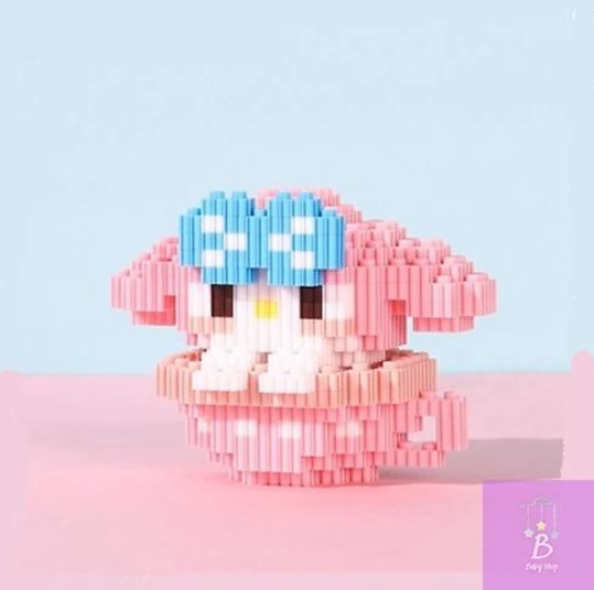 Đồ chơi trẻ em - Combo 5 Bộ ghép hình mini nhiều mẫu khác nhau - Mô hình lắp ráp 3D cực dễ thương cho bé - Mẫu ngẫu nhiên