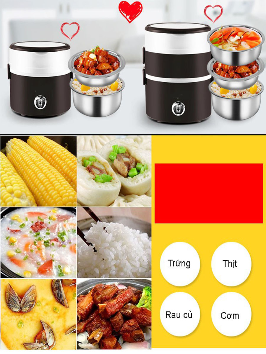 Nồi cơm điện - Nồi cơm 3 tầng