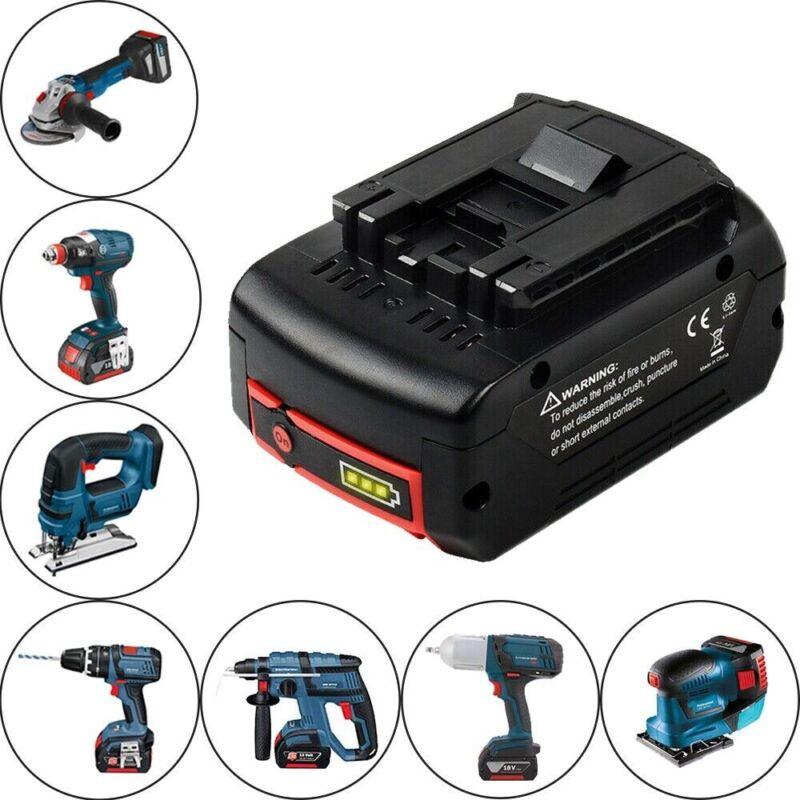 MỚI Cho BOSCH Xác Thực 18V 6.0AH PIN LITHIUM-ION GBA 18V 6.0 AH 18V Chuyên Nghiệp GBA GSR GSB BAT618 BAT609 w/Đo Nhiên Liệu Điện Áp Danh Định: 18V